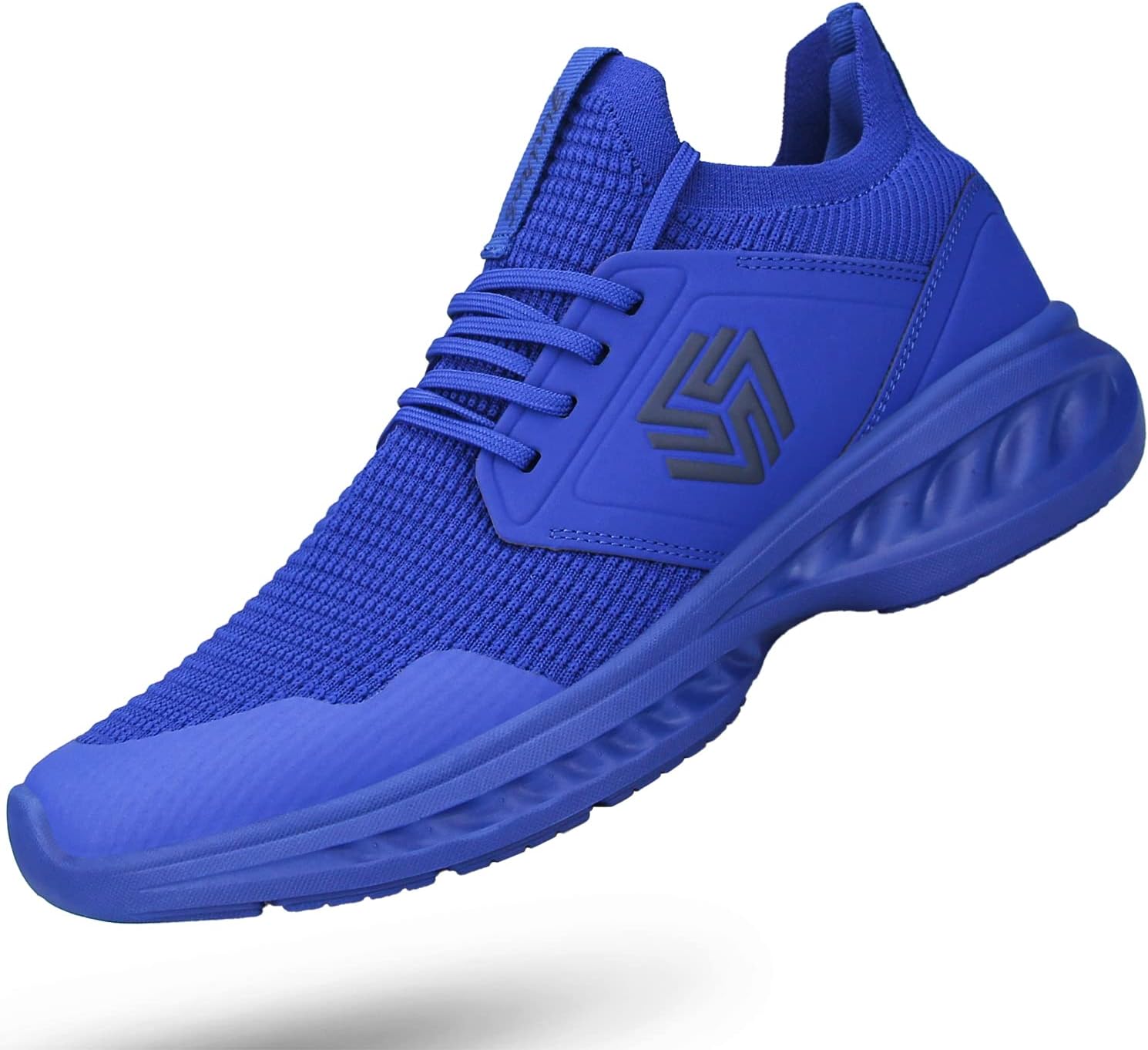 Detalle 2 de Giniros Mens Slip-On Walking Shoes Non-Slip Breathable Lightweight Sneakers