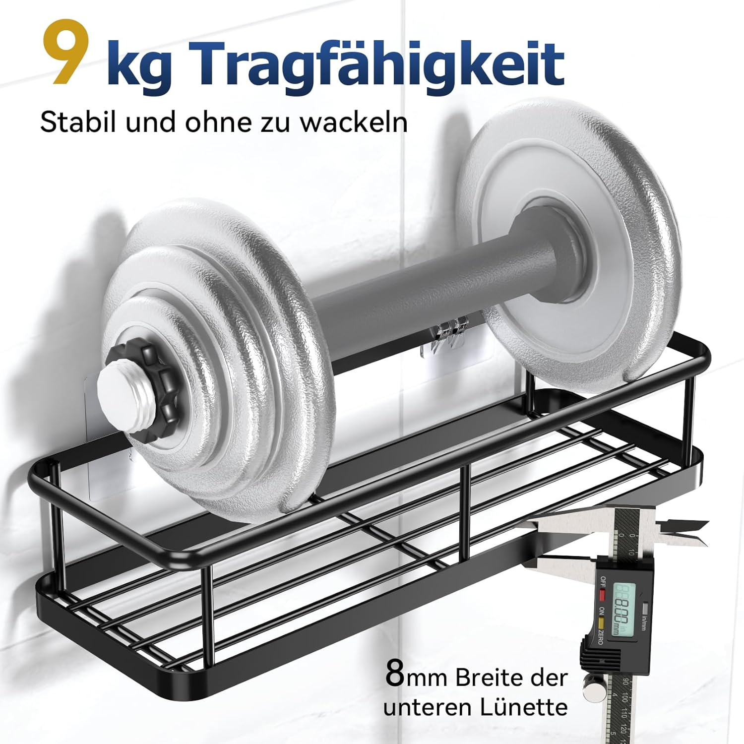 Thumbnail 3 de YASONIC Duschablage Ohne Bohren 9 kg