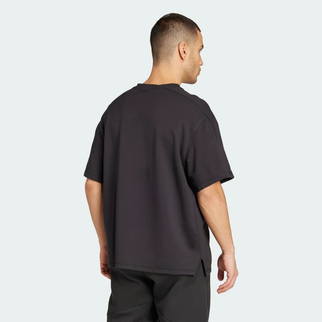 Thumbnail 1 de Camiseta D4T X de Adidas: estilo negro para uso diario con comodidad
