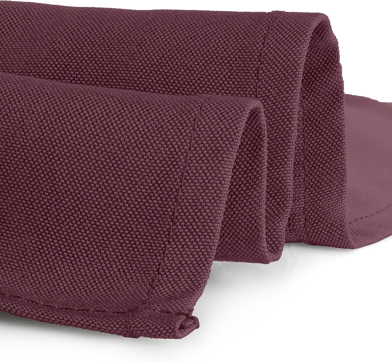 Thumbnail 2 de Gee Di Moda 85 x 85 Inch Burgundy Square Tablecloth: Heavy-Duty, Washable Polyester for Large Tables