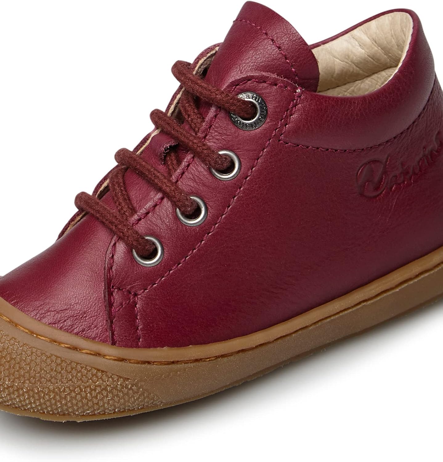 Thumbnail 4 de Naturino Lauflernschuhe aus Metallic – Leder-Außenmaterial mit Schnürverschluss