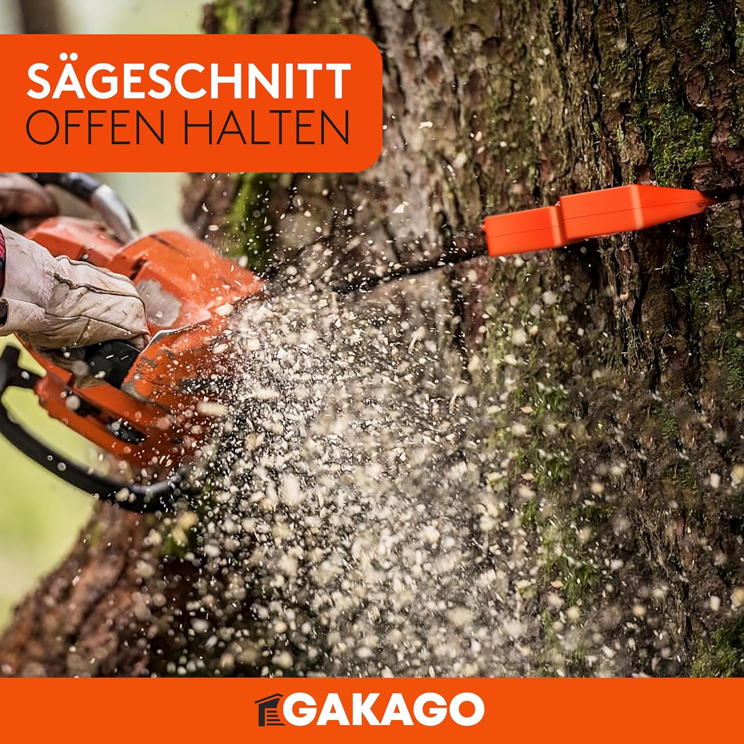 Thumbnail 4 de Gakago Fällkeil Set 5er Pack für sichere Spaltung