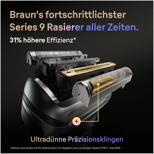 Detalle 2 de Braun Series 9 PRO+ 96M Scherkopf – Original Ersatzkopf, kompatibel mit Series 9