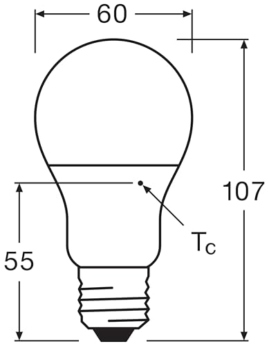 Thumbnail 7 de Osram Lamps LED Base Classic A Lampe E27 2700 K, 5er Pack – Warmweiß