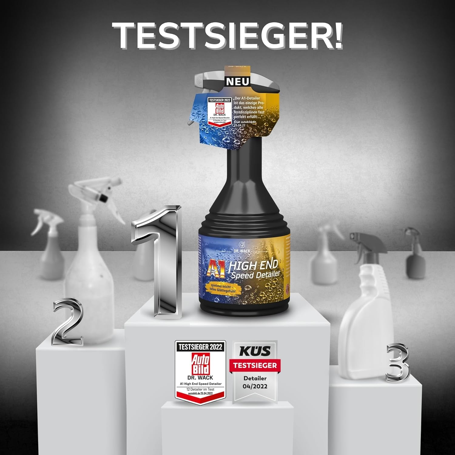 Thumbnail 2 de DR. WACK A1 HIGH END Speed Detailer 500 ml – Hochglanz-Lackpflege mit Abperl-Effekt