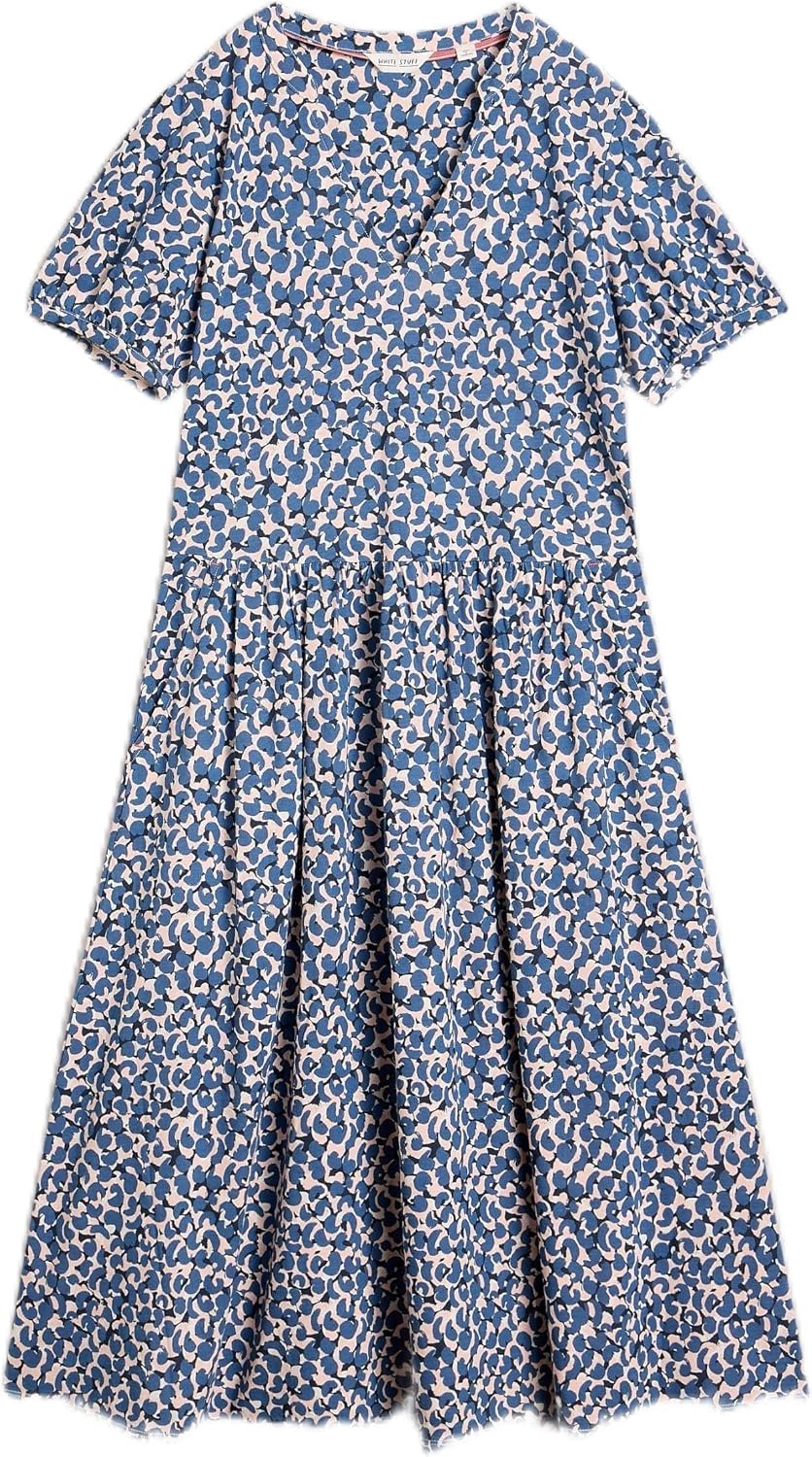 Thumbnail 6 de White Stuff Leah Dress Femme (Lot de 1) – Robe coton-modal élégante et polyvalente