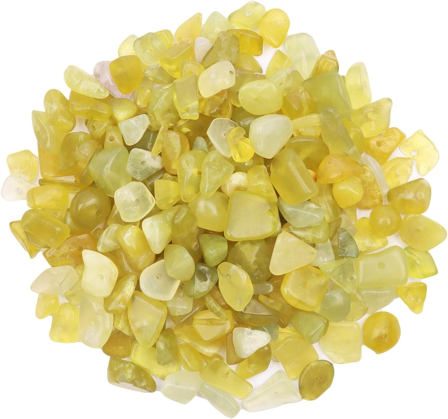 Thumbnail 6 de 500 Stück Edelsteinperlen in Weiß & Türkis (5–8 mm) zum Auffädeln – Naturstein-Perlen für Schmuck & DIY