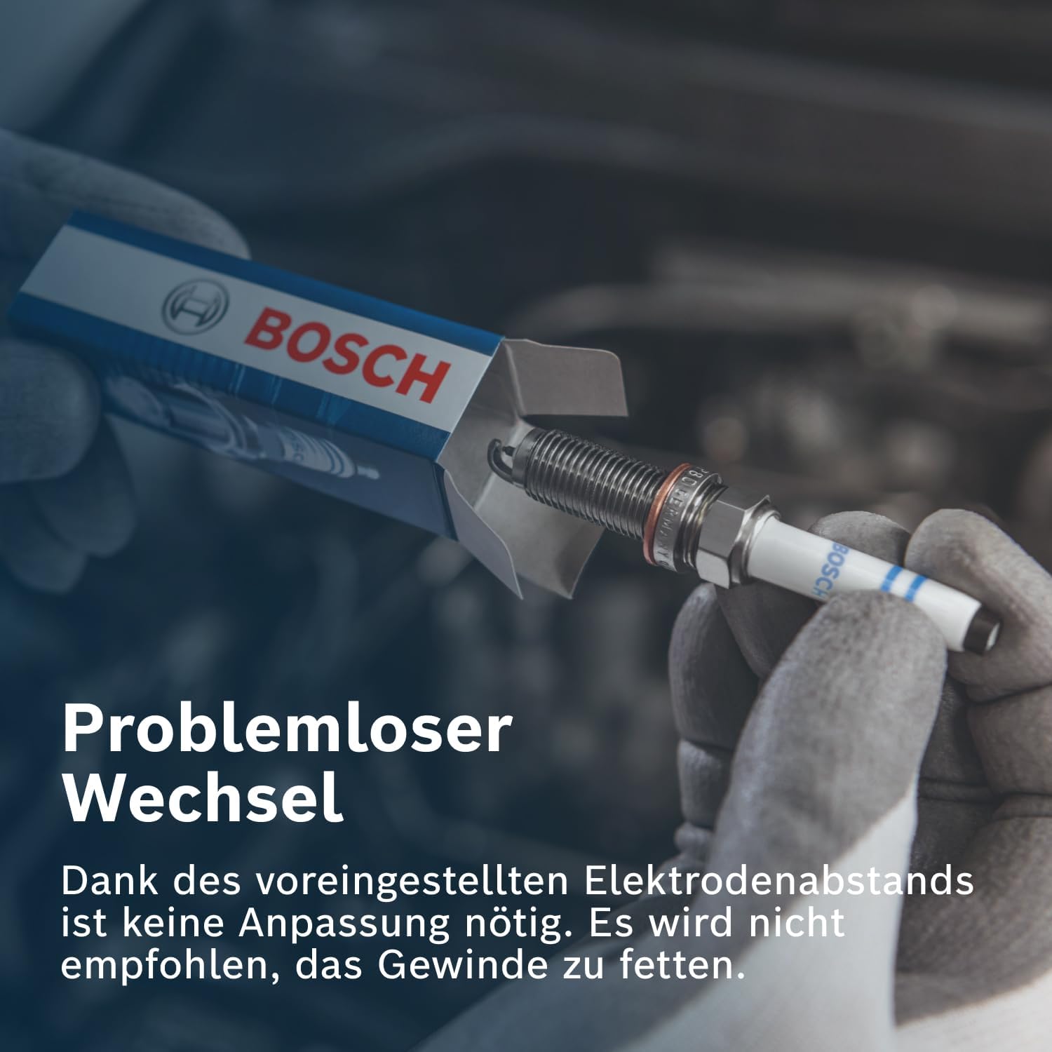 Thumbnail 5 de Bosch FR78X (N50) Zündkerzen Super 4-4er Set – werkseitig voreingestellter Elektrodenabstand