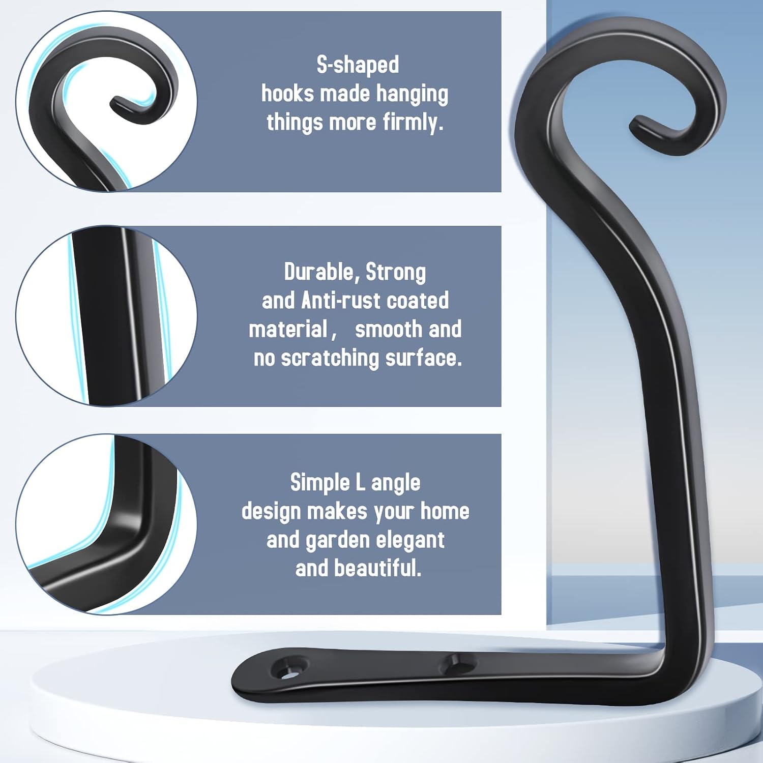 Thumbnail 1 de FEED GARDEN Plant Hooks, 6-Inch