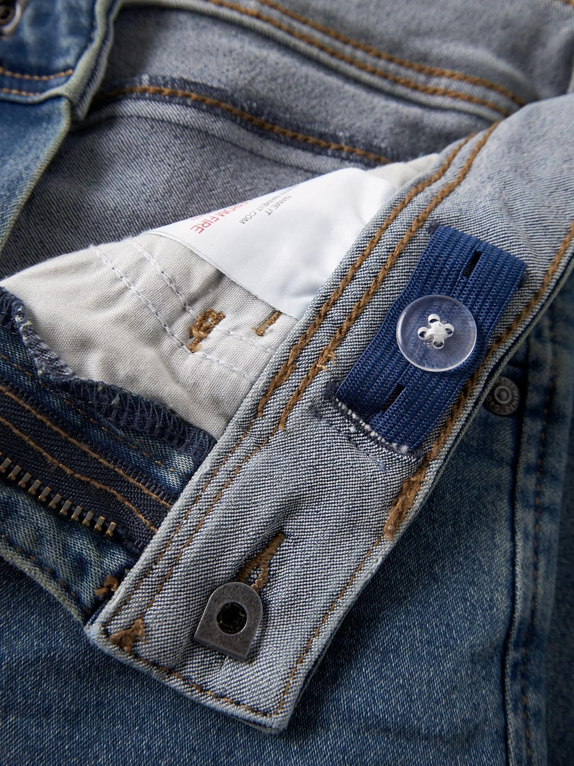 Detalle 2 de NAME IT Boy Jeans Slim Fit – Jeans mit 71% Baumwolle, 27% Polyester, 2% Elasthan