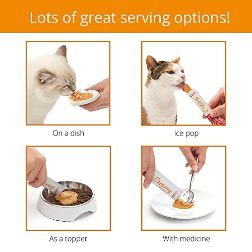 Thumbnail 4 de Catit Creamy Snack líquido para gatos – Bote surtido 80 x 10 g