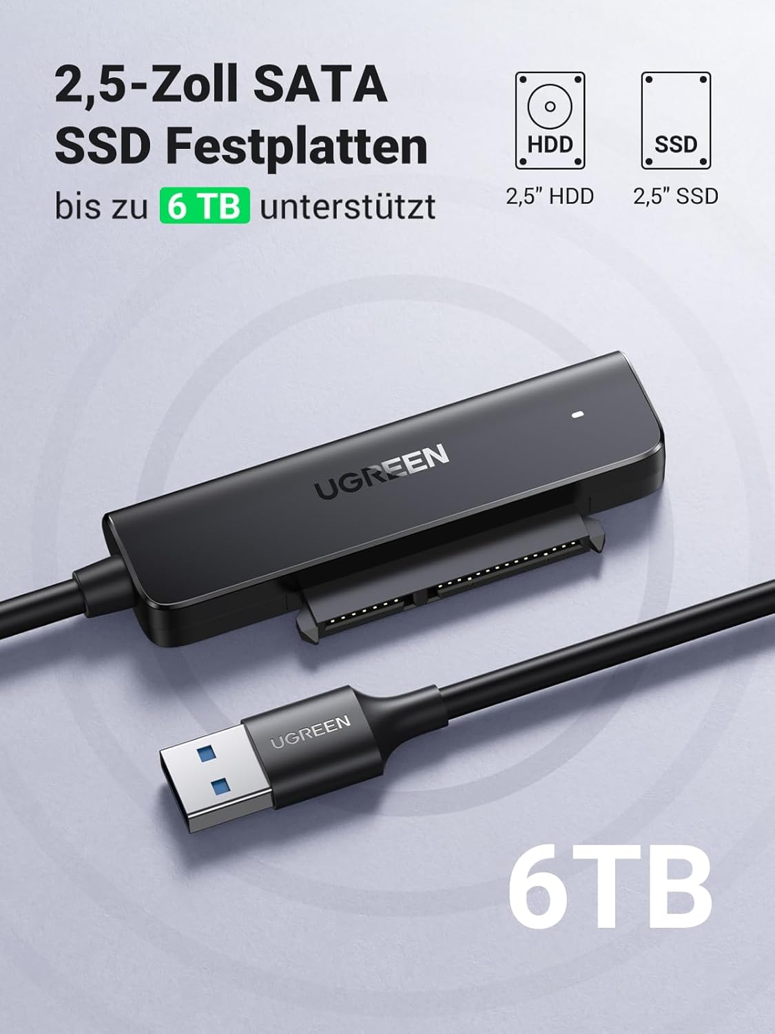 Thumbnail 2 de UGREEN SATA Adapter für 2,5 Zoll SSD