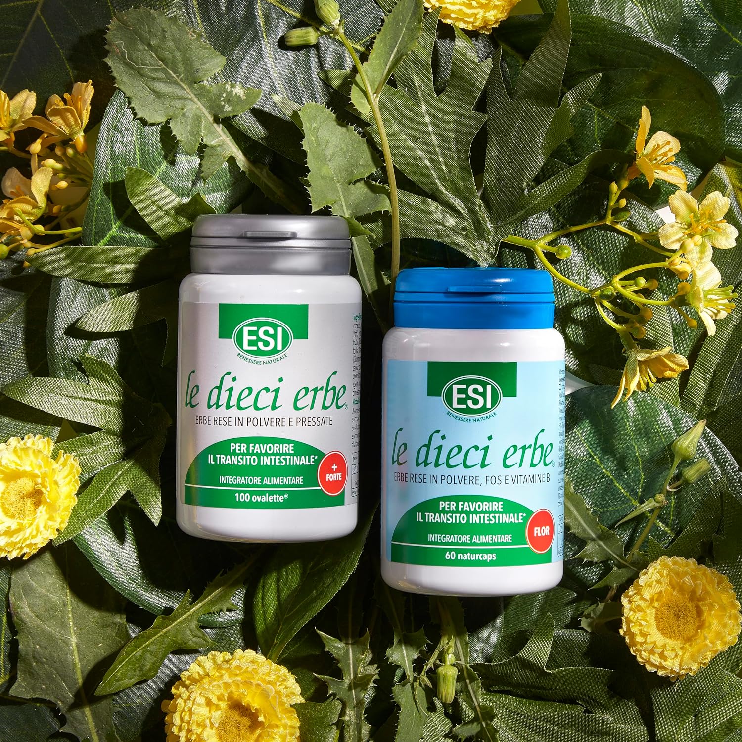 Detalle 2 de ESI Le Dieci Erbe +Forte: Integratore vegetale per regolare il transito intestinale