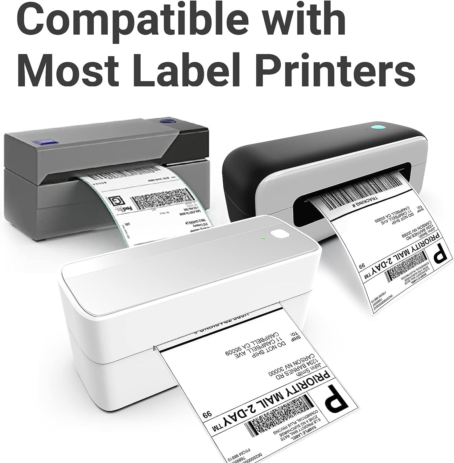 Thumbnail 1 de Omezizy Thermal Shipping Labels, 4x6 Inches