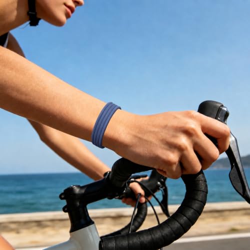 Detalle de Msksjer Silikon Sportarmband für Fitbit Air – Atmungsaktiv, wasserdicht und verstellbar