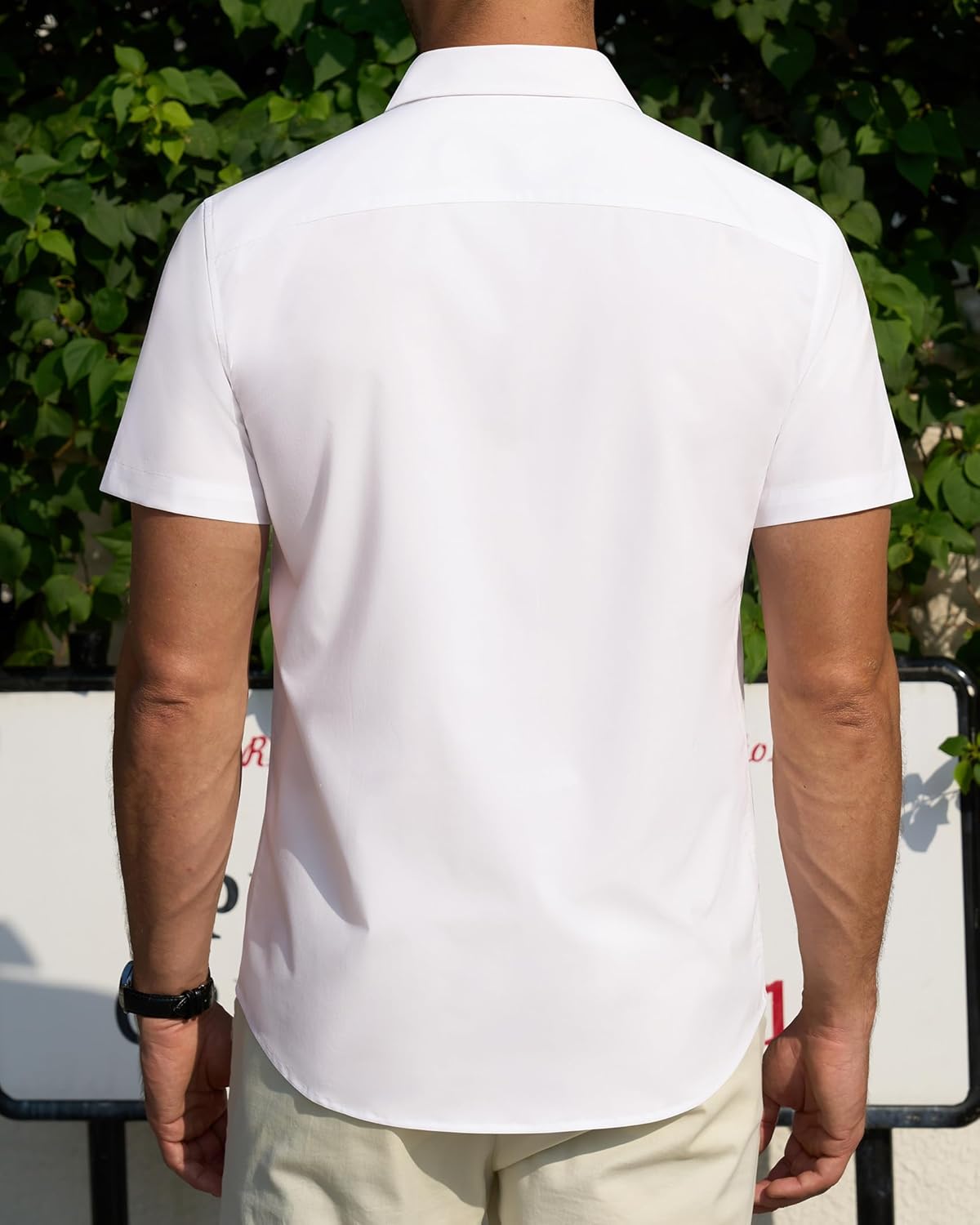 Thumbnail 1 de J.VER Hemd Herren Kurzarm Fleckenschutz Regular Fit Sommer Stretch