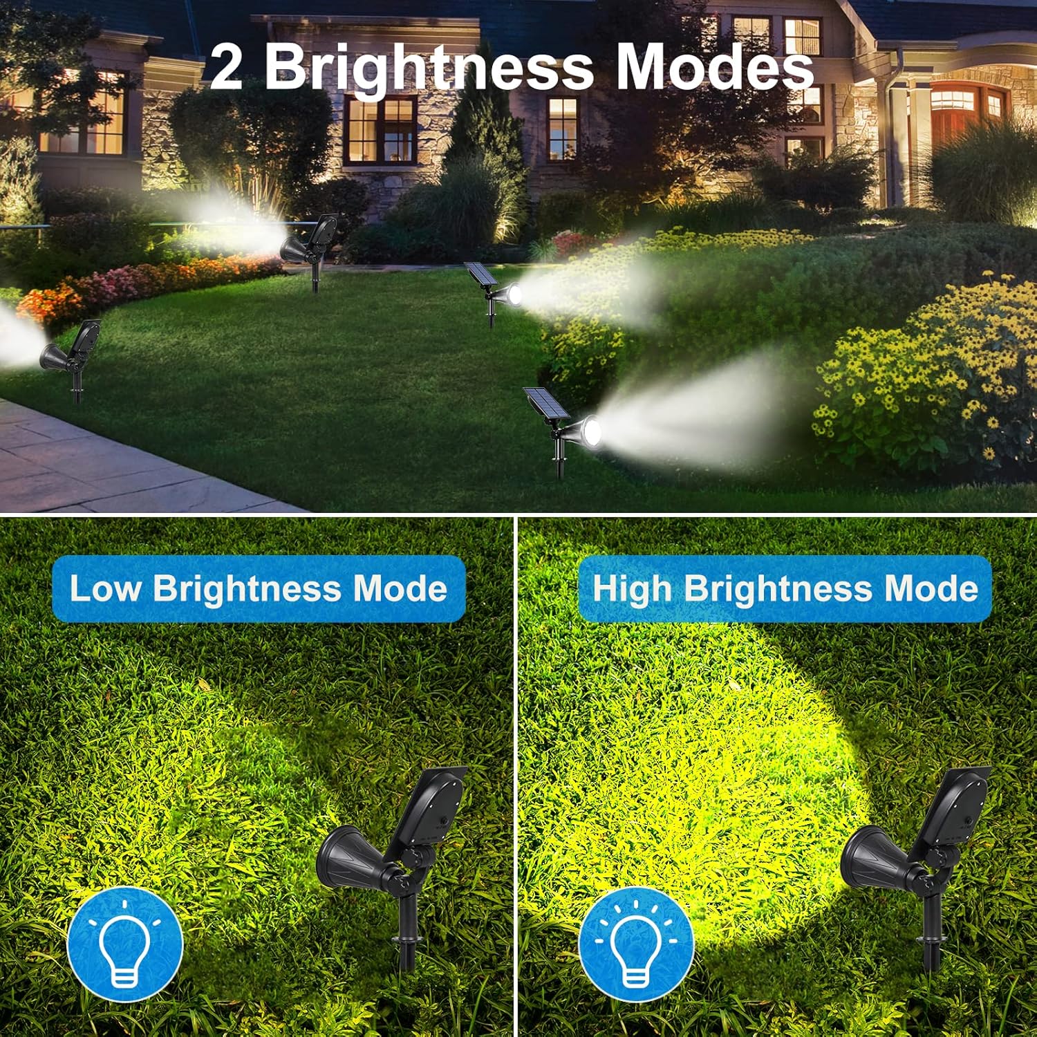 Thumbnail 2 de T-SUN Solar LED Spotlights 250LM
