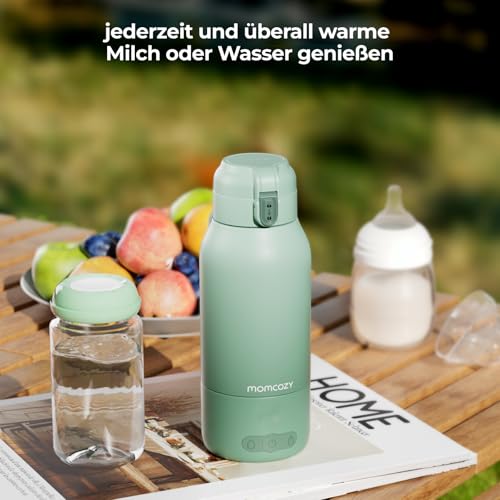 Thumbnail 6 de Momcozy Flaschenwärmer unterwegs – schnelles, gleichmäßiges Erwärmen für Muttermilch und Wasser
