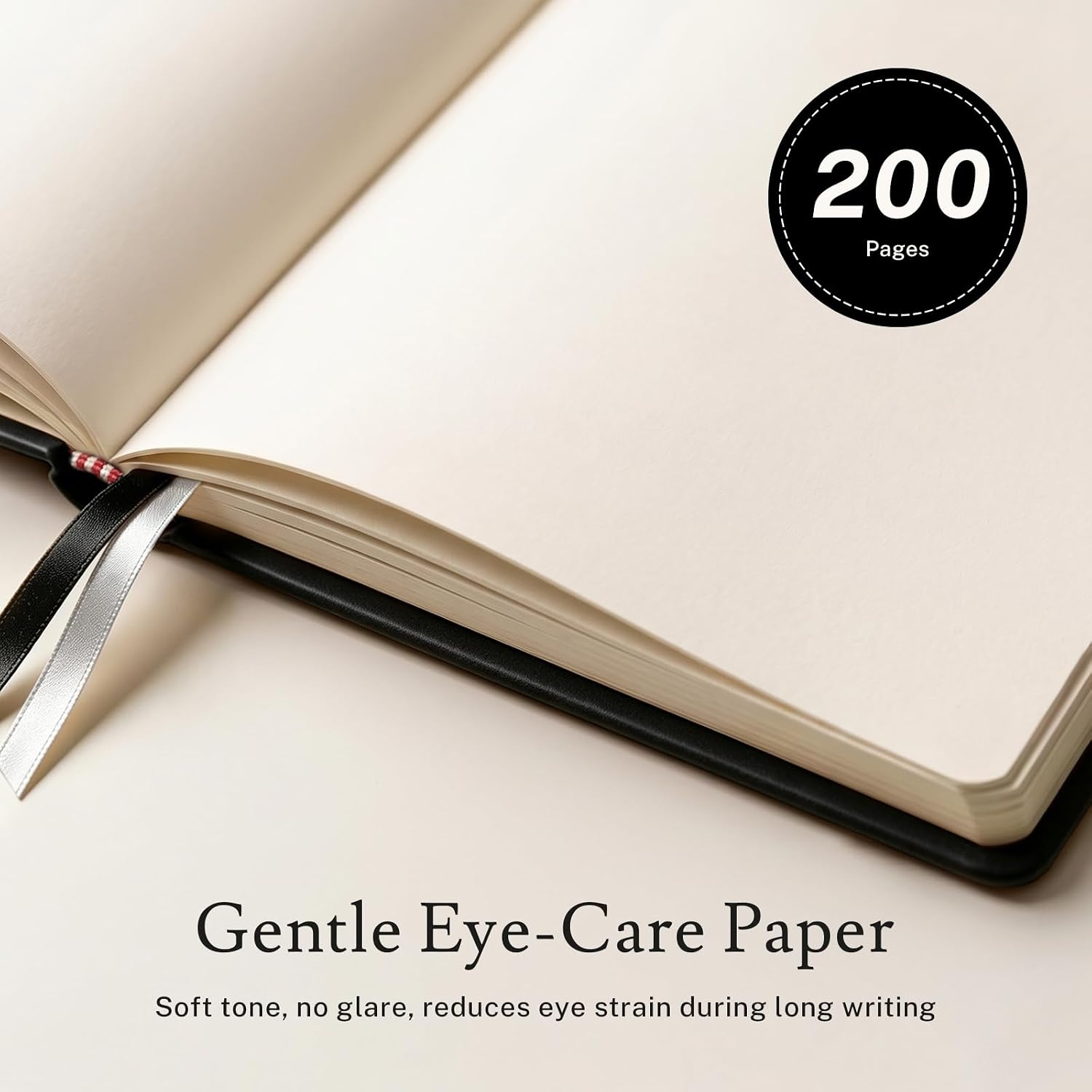 Detalle 2 de PAGELYST A5 Blank Journal Notebook, 200 Pages, 4-Pack, 100 GSM Paper
