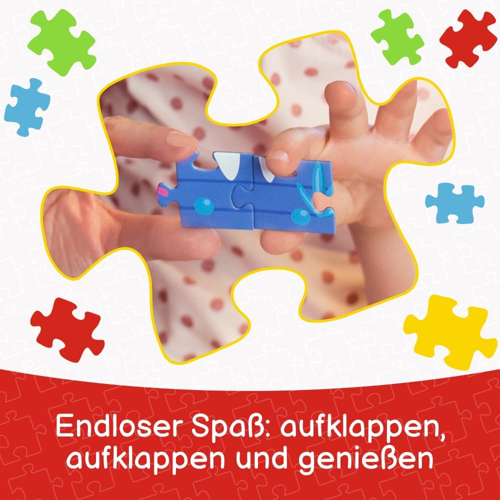 Thumbnail 2 de Trefl 4 in 1 Puzzle – Minions: 4 unabhängige Puzzles für Fantasie und Lernspaß