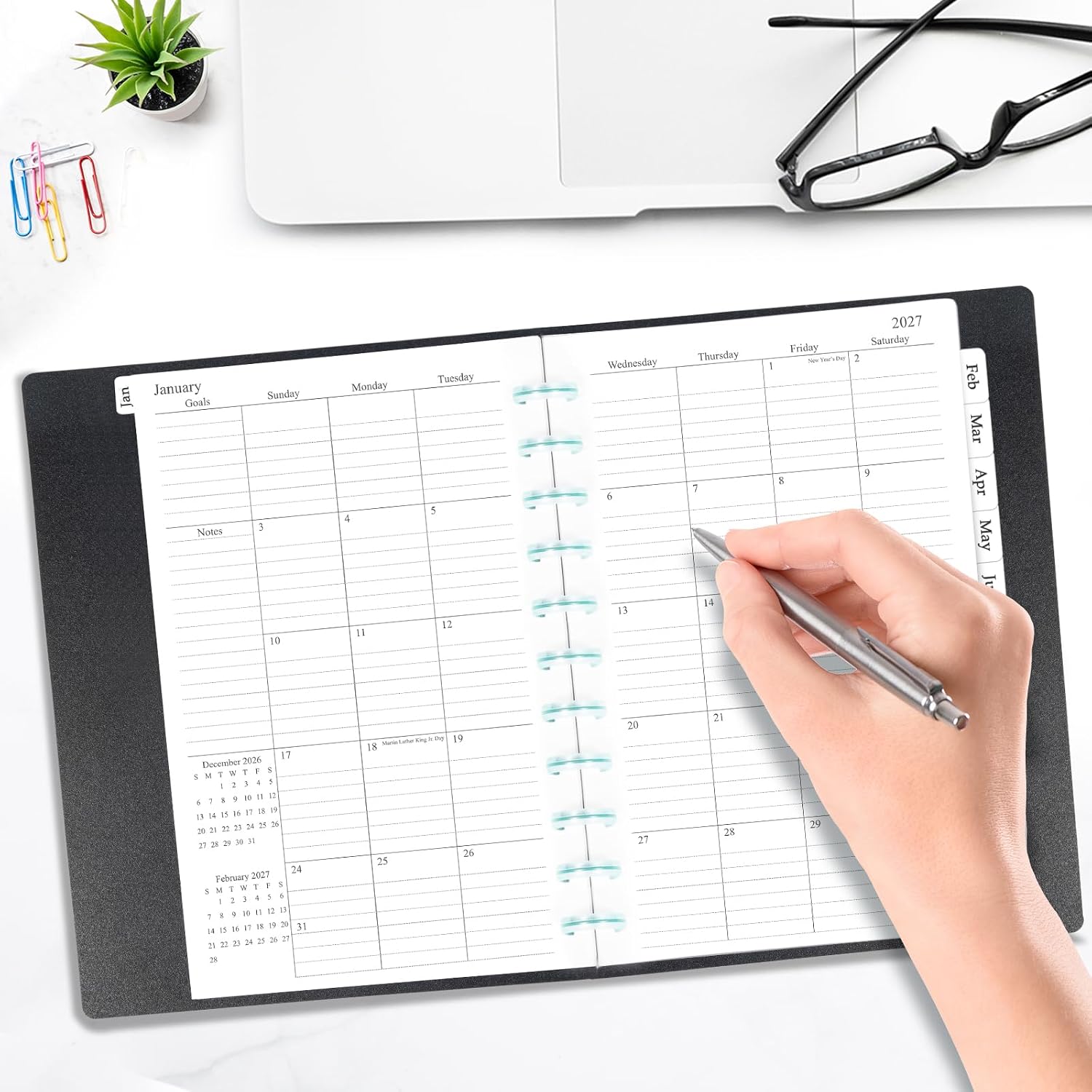 Detalle 2 de Monthly Planner Refill, 5.5 x 8.5 Inches