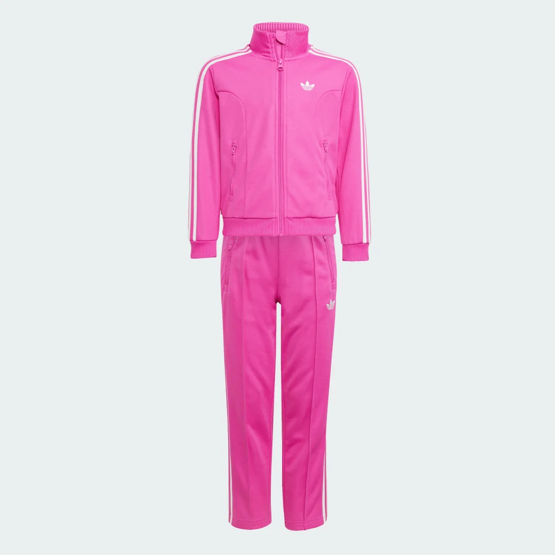 Detalle 2 de Chándal AOP (infantil) de Adidas, rosa