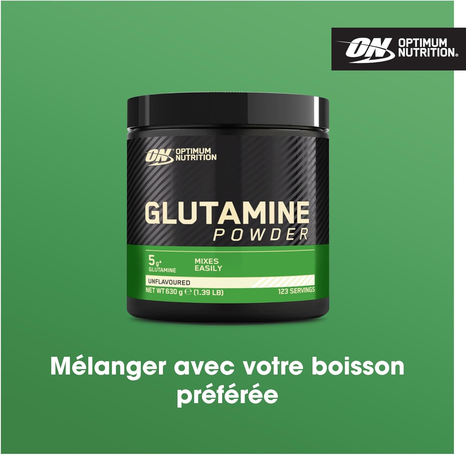 Thumbnail 4 de Optimum Nutrition Glutamine 630 g non aromatisé