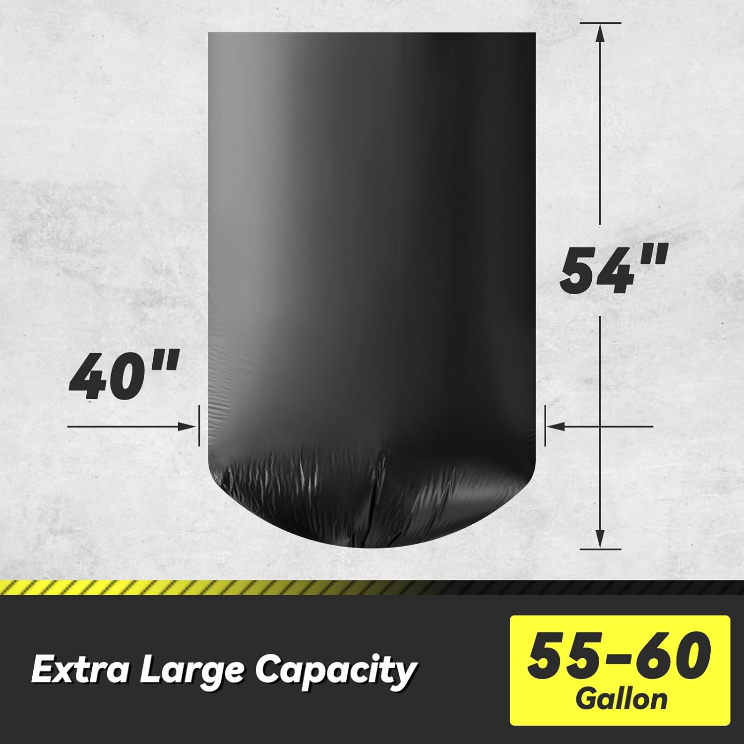 Detalle 2 de 55โ60 Gallon Commercial Trash Bags 100-count ๐