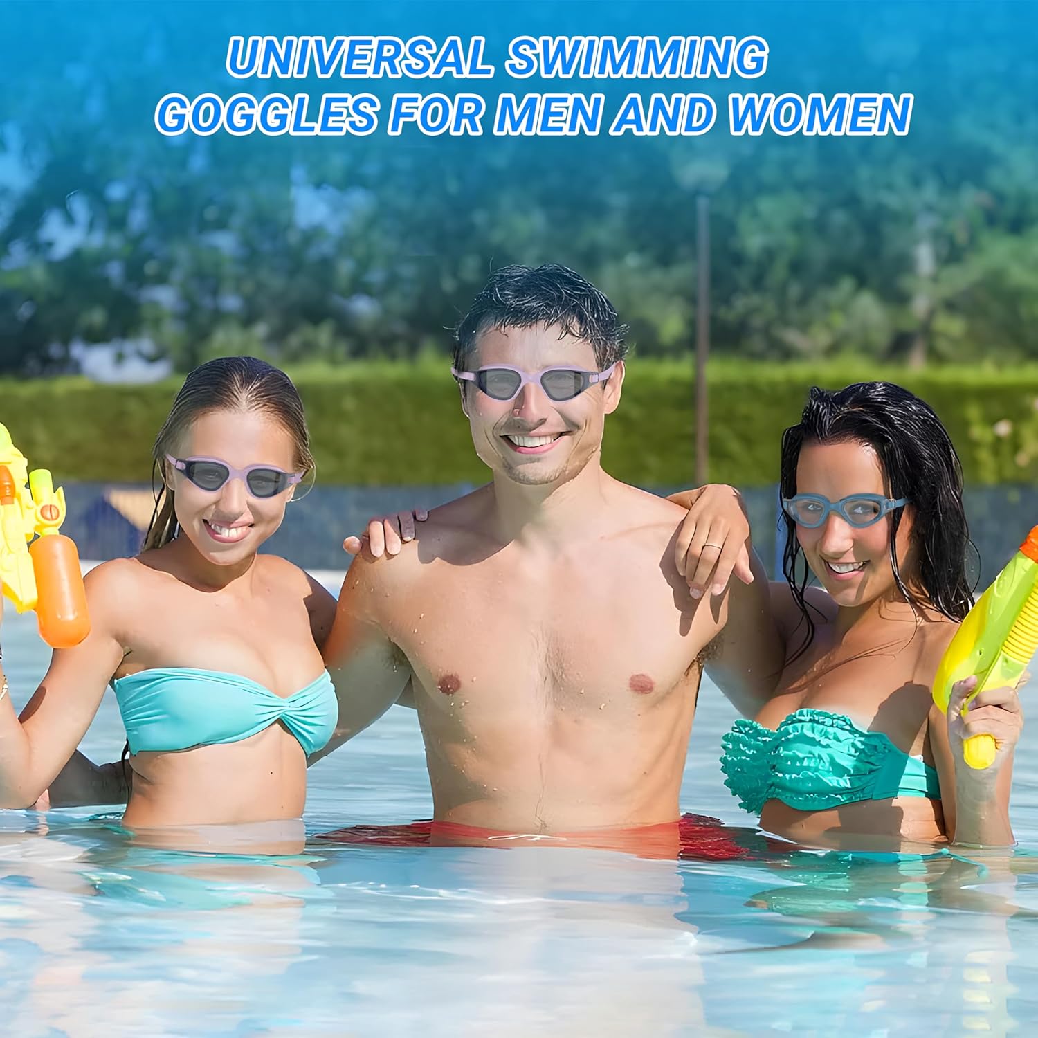 Thumbnail 6 de Ambienden Lunettes de natation anti‑buée Protection UV 🤿