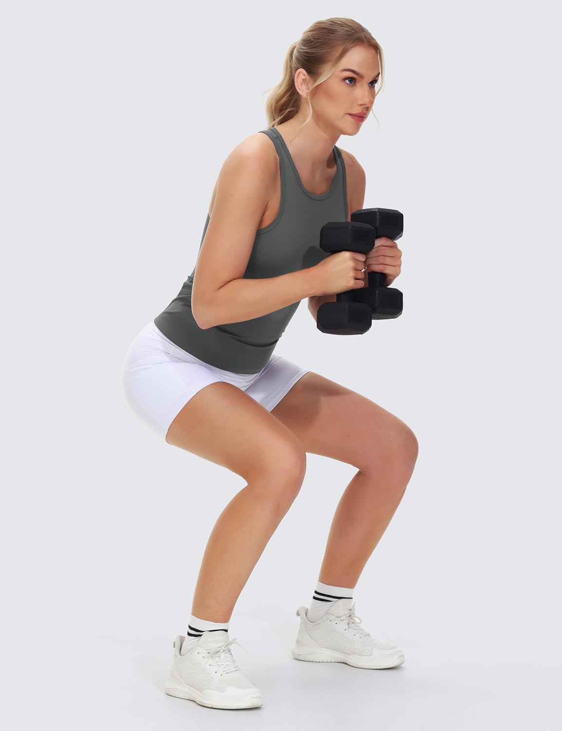 Thumbnail 5 de THE GYM PEOPLE Débardeur dos nageur ajusté pour femme 🧘♀