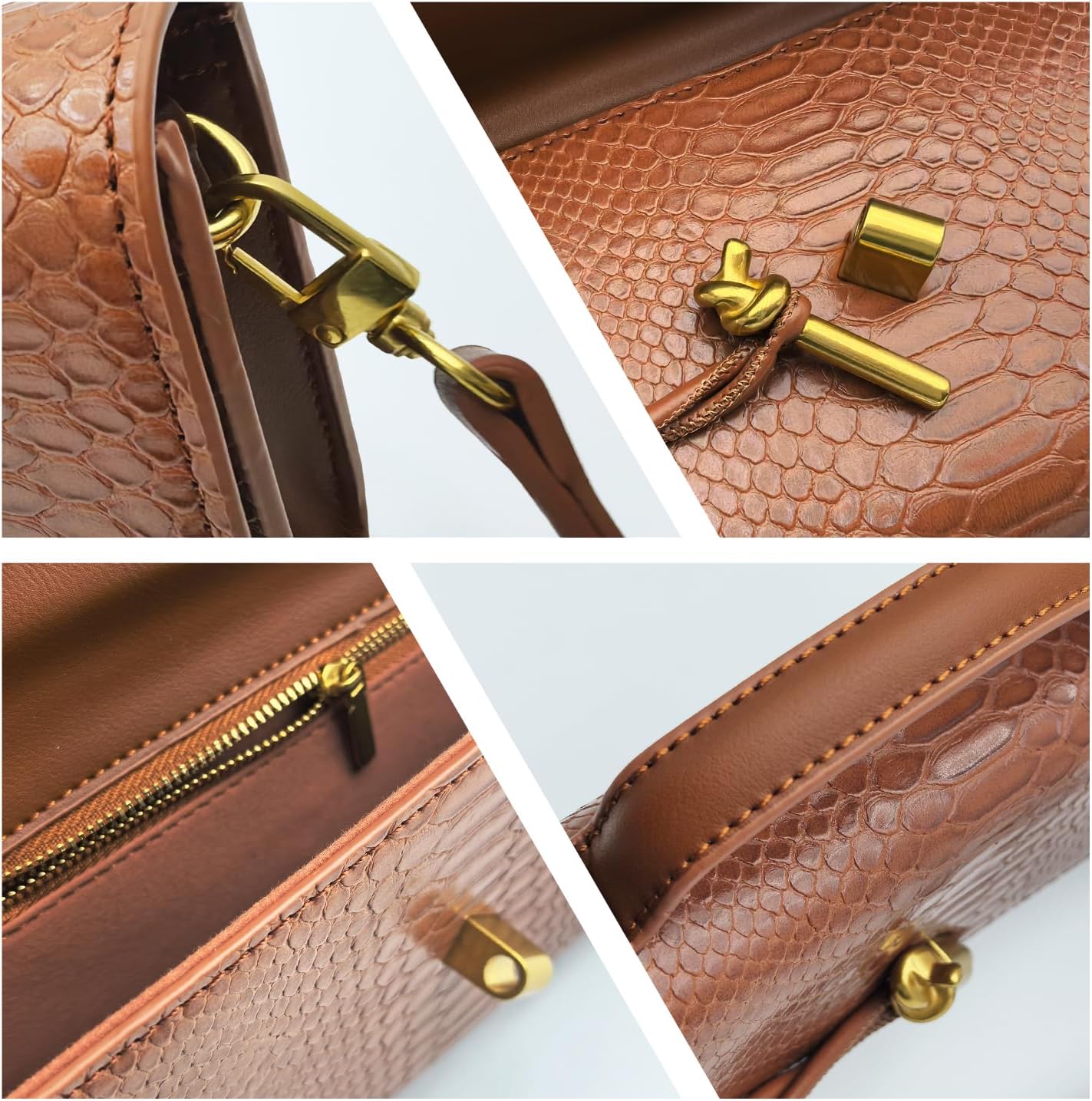 Detalle 2 de Qiannaura Clutch Purse in PU Leather