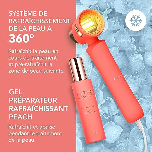 Detalle de FOREO Peach 2 IPL – Épilateur lumière pulsée 10 minutes, confort et couverture optimisés