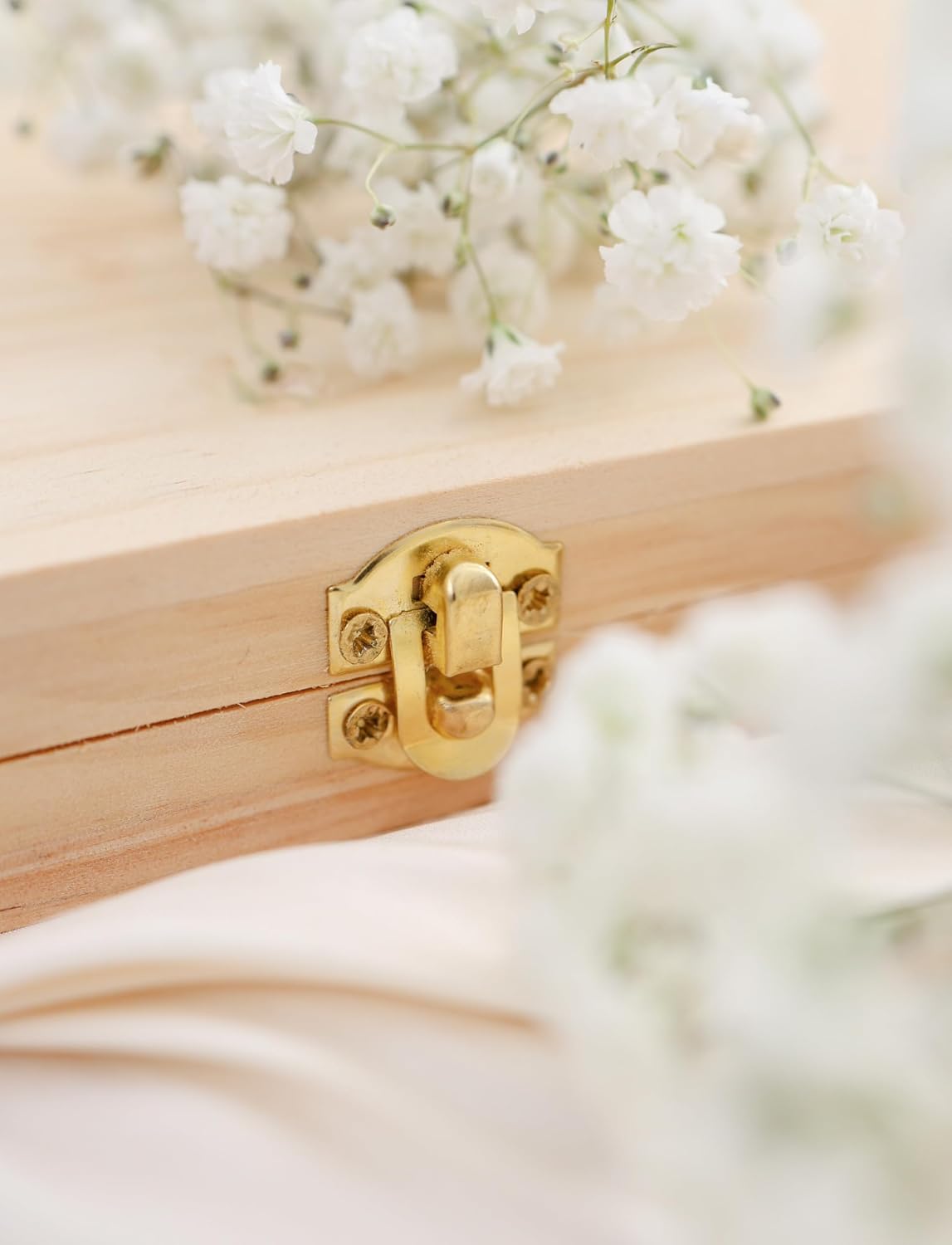Thumbnail 6 de Joli Coon Geschenkbox für Freundinnen – Glück ist es eine Freundin wie Dich zu haben, Holzbox 14 × 14 × 3 cm