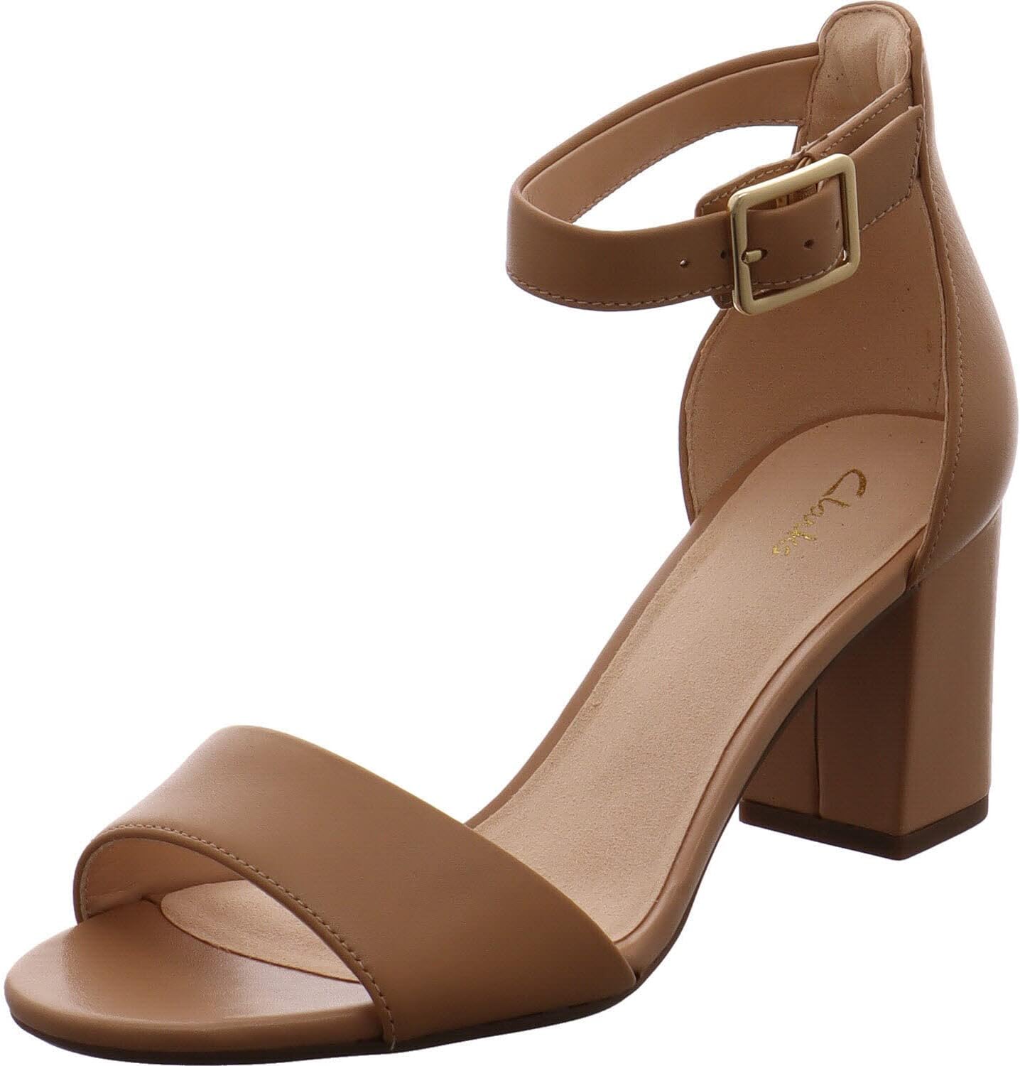 Thumbnail 5 de Clarks Femme Deva Mae : escarpins à talon bloc en cuir