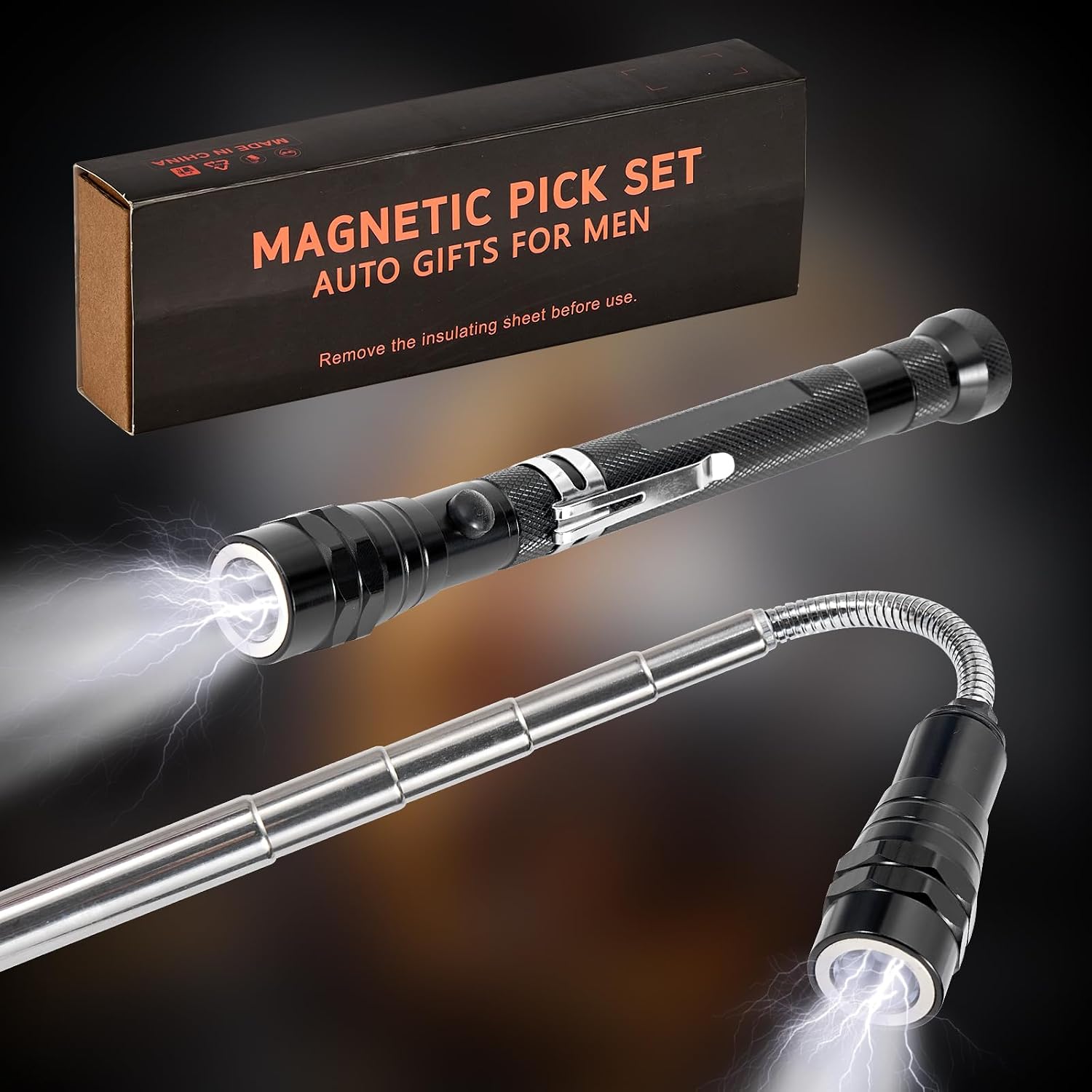 Detalle de Cool Gadget Magnetic Pickup Tool Set of 3