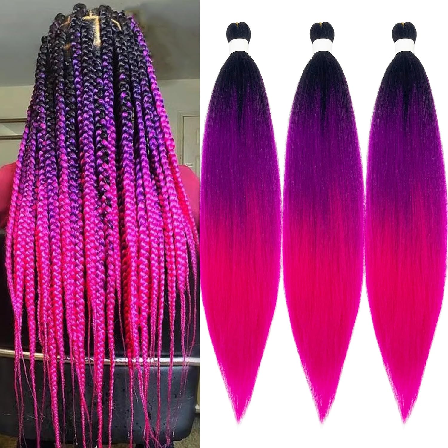 Detalle de UPerfe Braiding Hair 24-Inch
