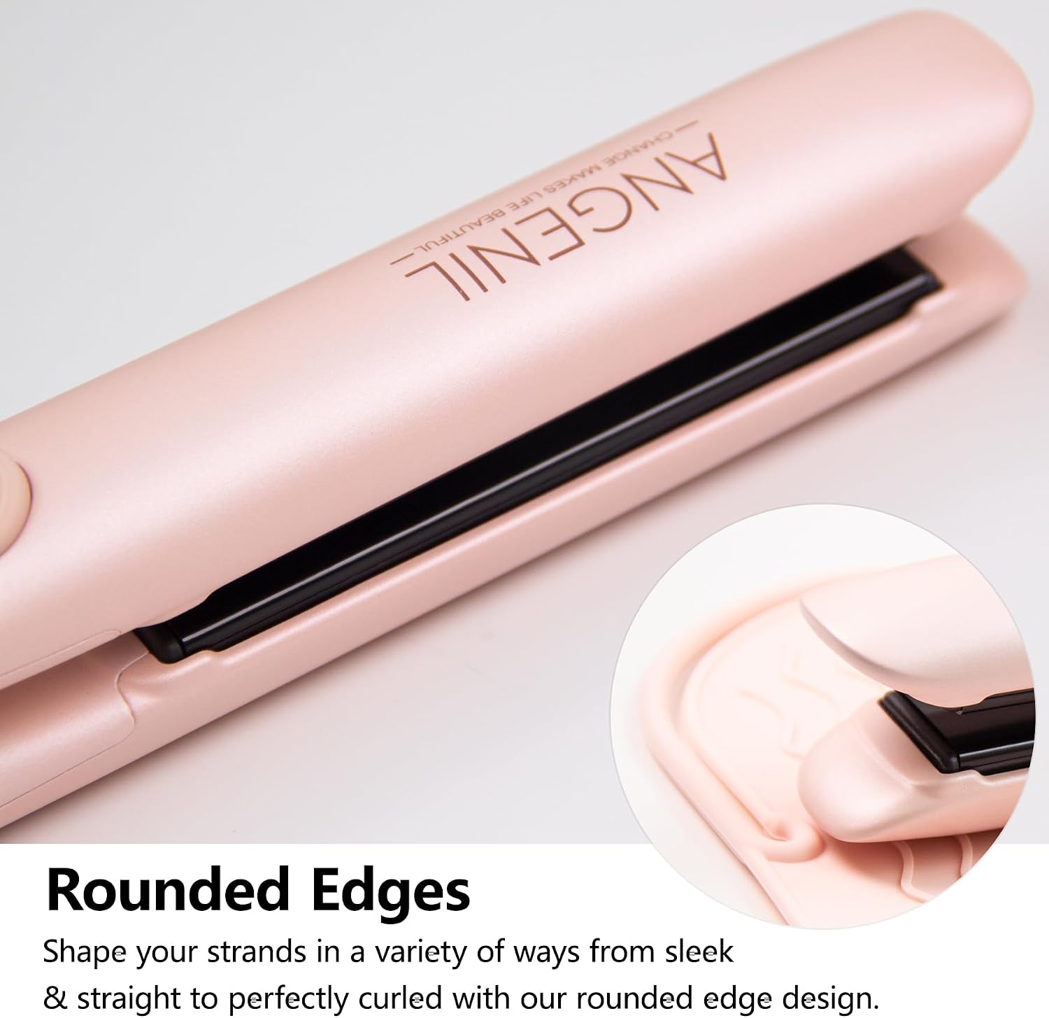 Detalle de ANGENIL Pro Titanium Flat Iron 20s heating 💇♀