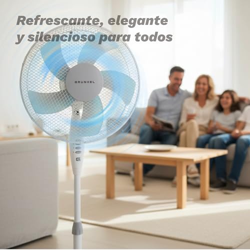 Thumbnail 5 de Grunkel Ventilador de Pie de 50W, 16" (40 cm) con 3 Velocidades y Altura Ajustable