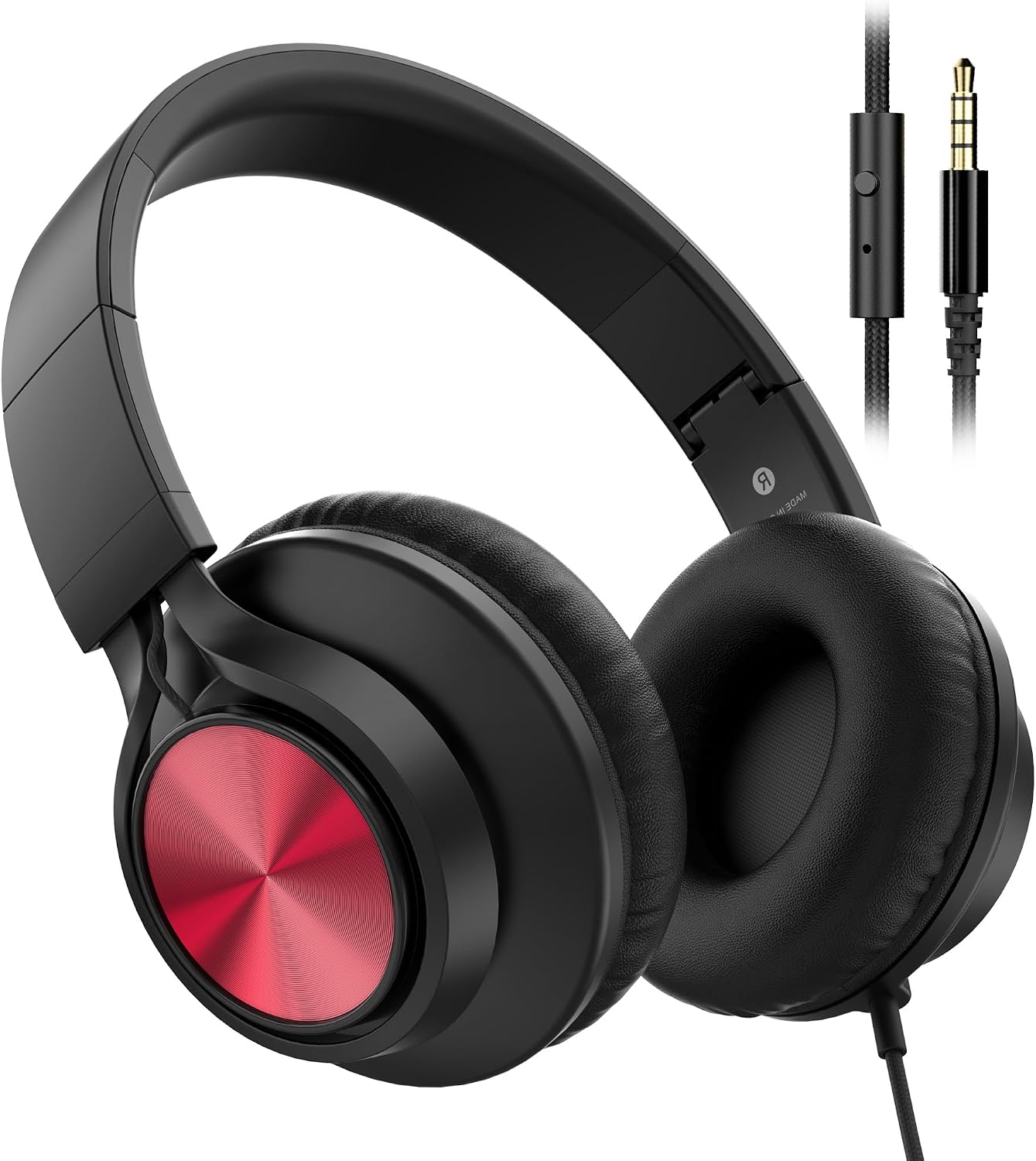 Detalle de AILIHEN Kids Headphones with Microphone