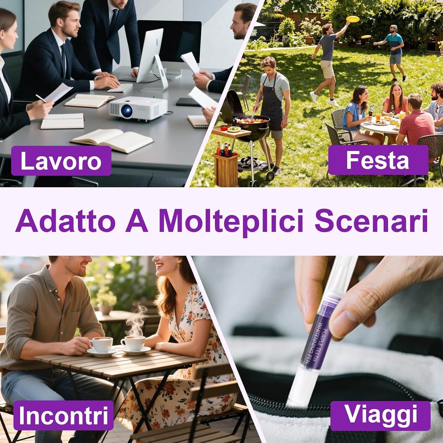 Thumbnail 6 de Penne Sbiancante Denti – Kit Sbiancamento Dentale 3 Pezzi