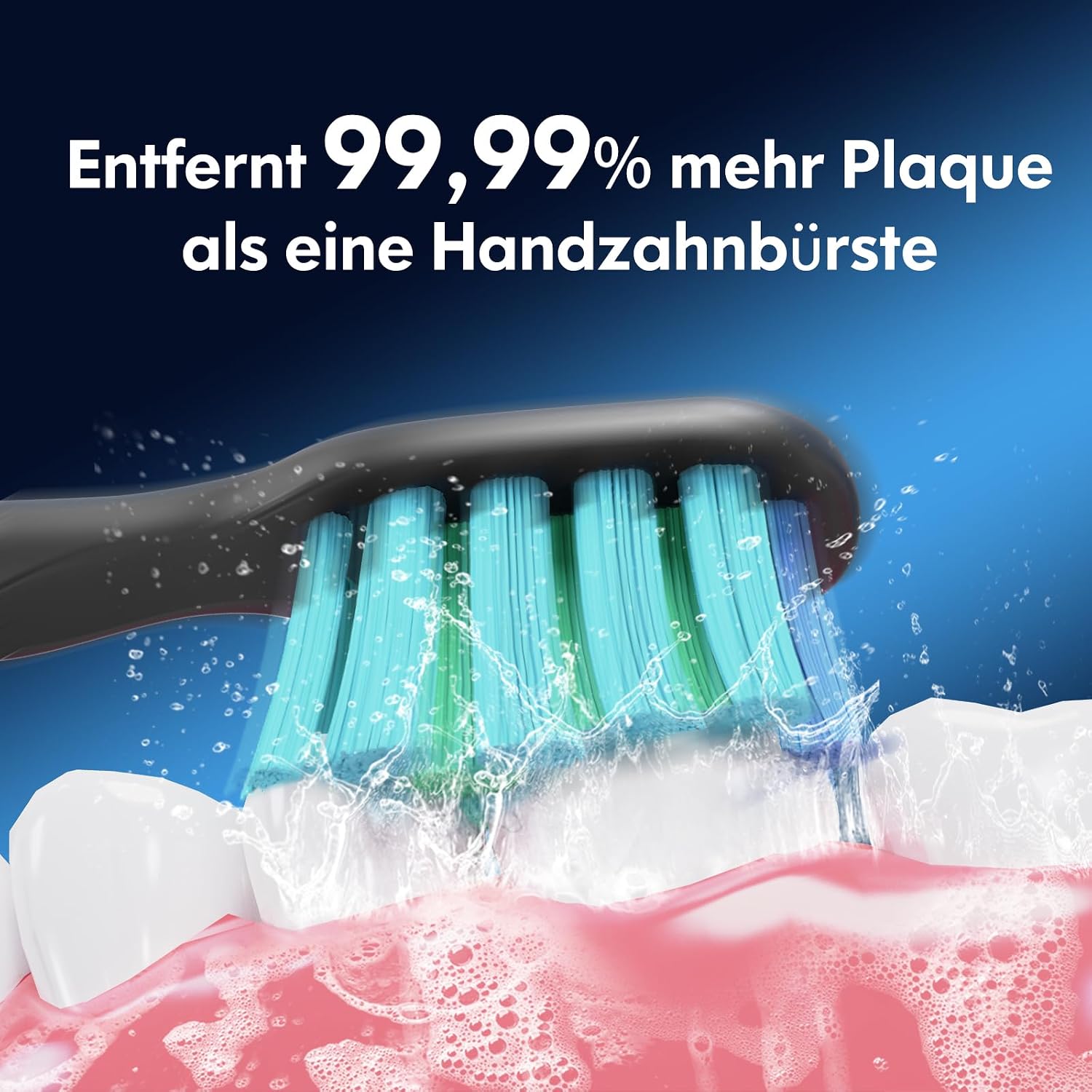 Thumbnail 5 de Dada-Tech Schallzahnbürste Blau 40.000 VPM