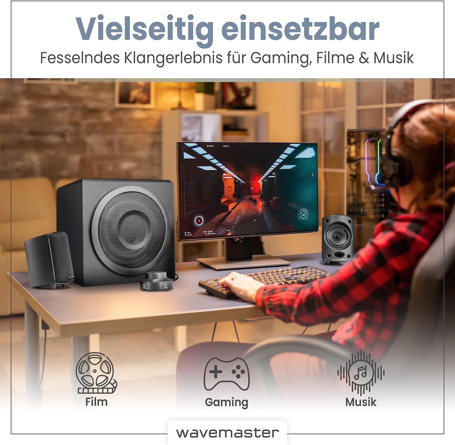 Thumbnail 6 de Wavemaster Moody 2.1 Lautsprecher System