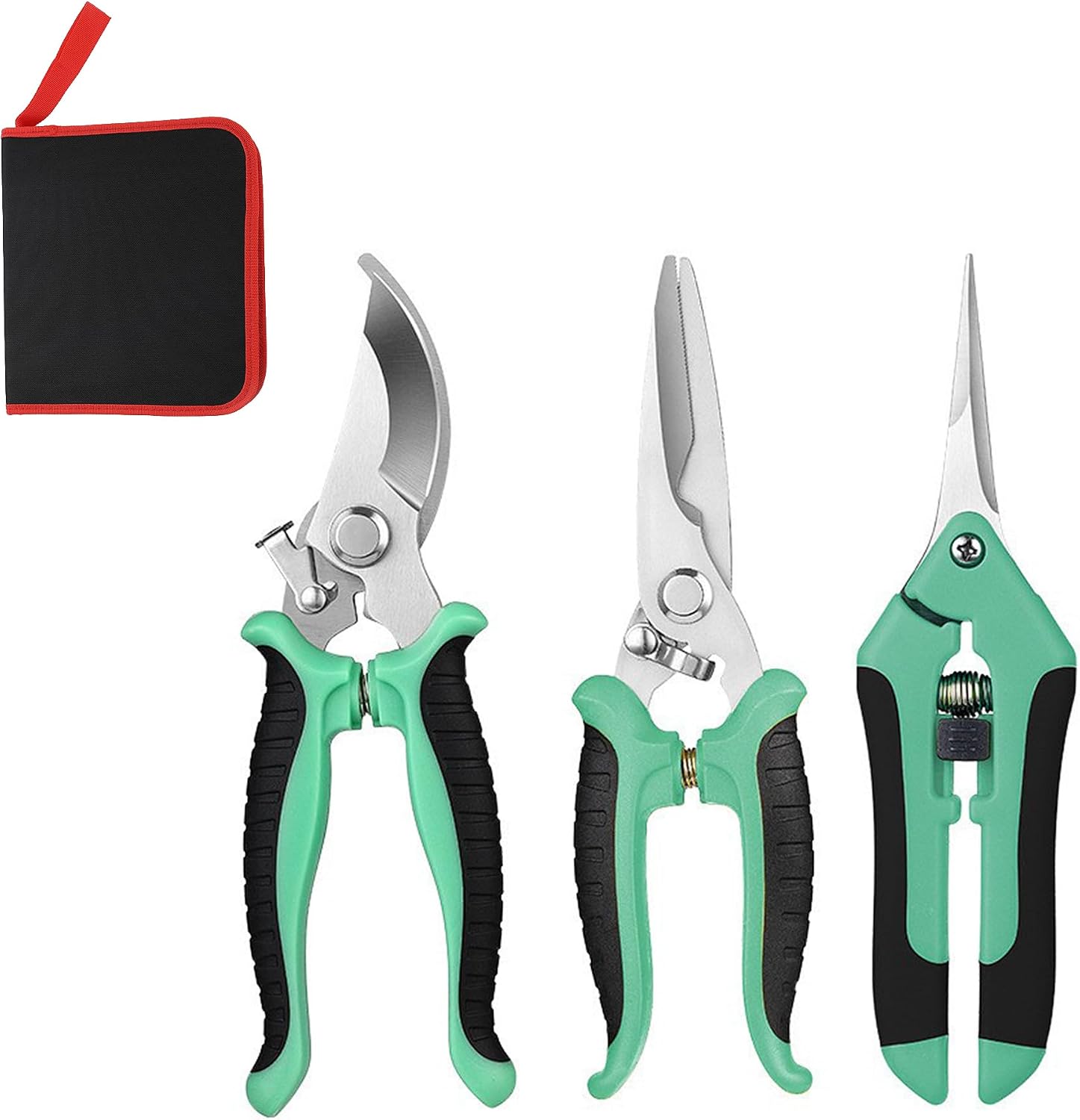 Detalle de YAKUNCL Pruning Shears Set, 3-Piece