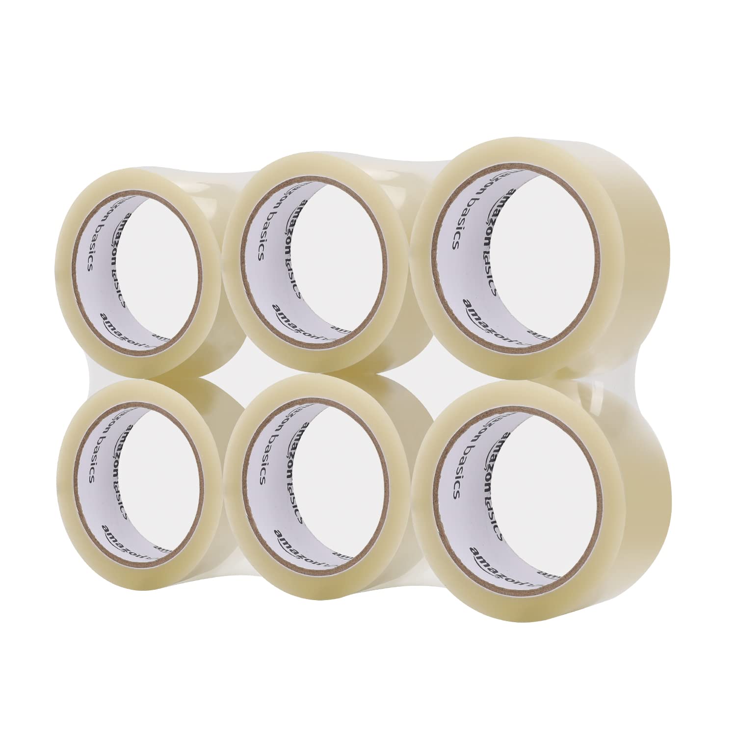 Thumbnail 6 de Amazon Basics Shipping Packing Tape for Packaging, Moving and Storing (Clear, 1.88 in x 72.2 yards, 1.8 mil, 12-Roll)