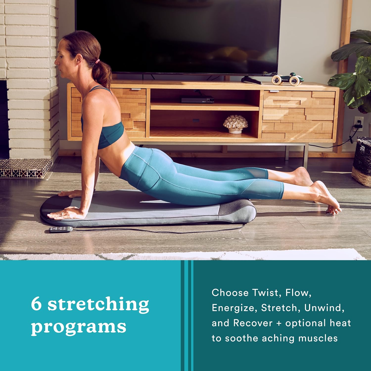 Detalle de HoMedics Fitness Stretching Mat with Air Compression (3 Intensity Levels)