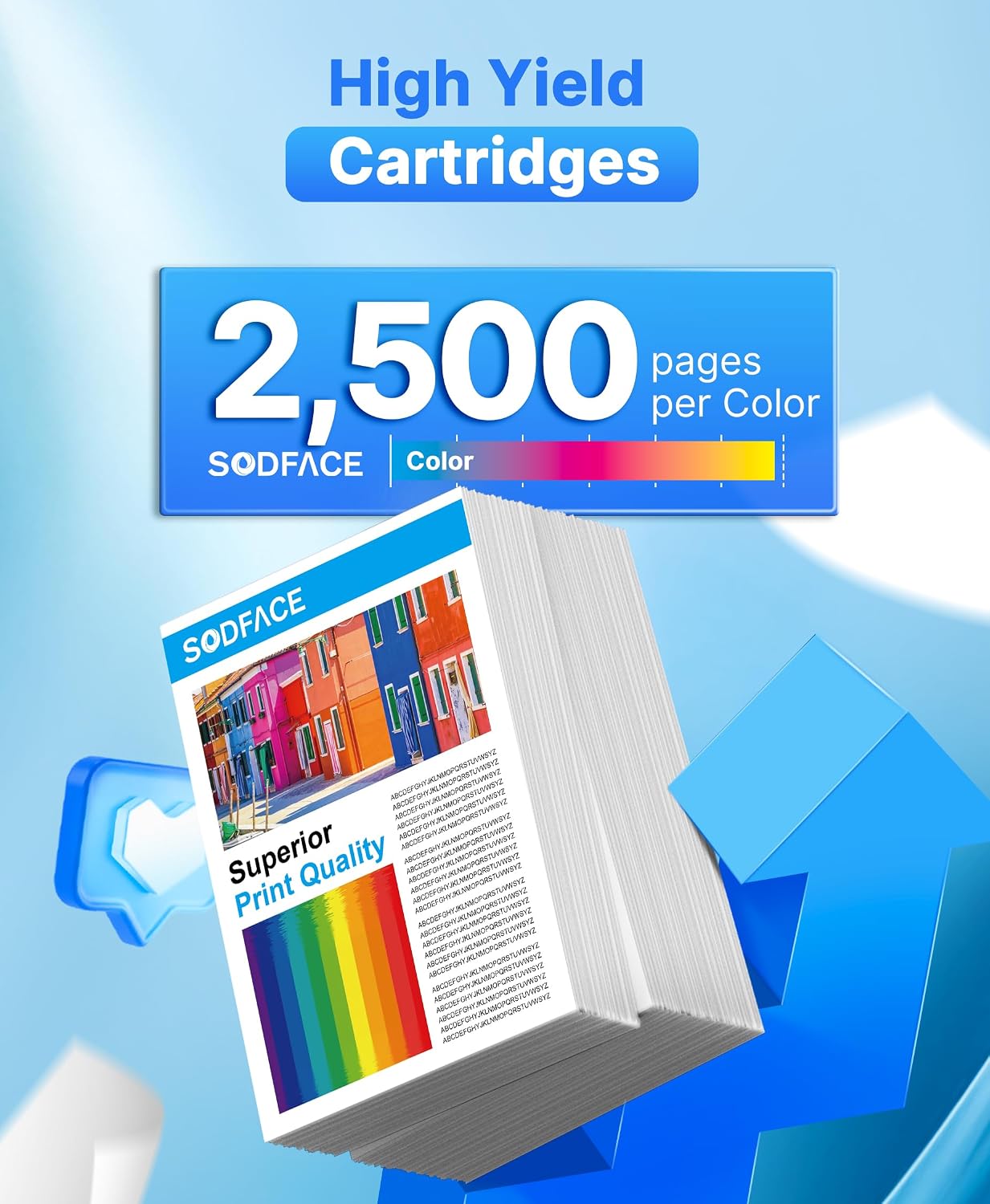 Thumbnail 3 de SODFACE 219X compatible toner 4‑pack 3200/2500