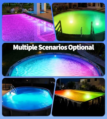 Thumbnail 7 de DeeprBlu 2026: Luces LED para Piscinas con Control Remoto (Recargables, 9 Modos)