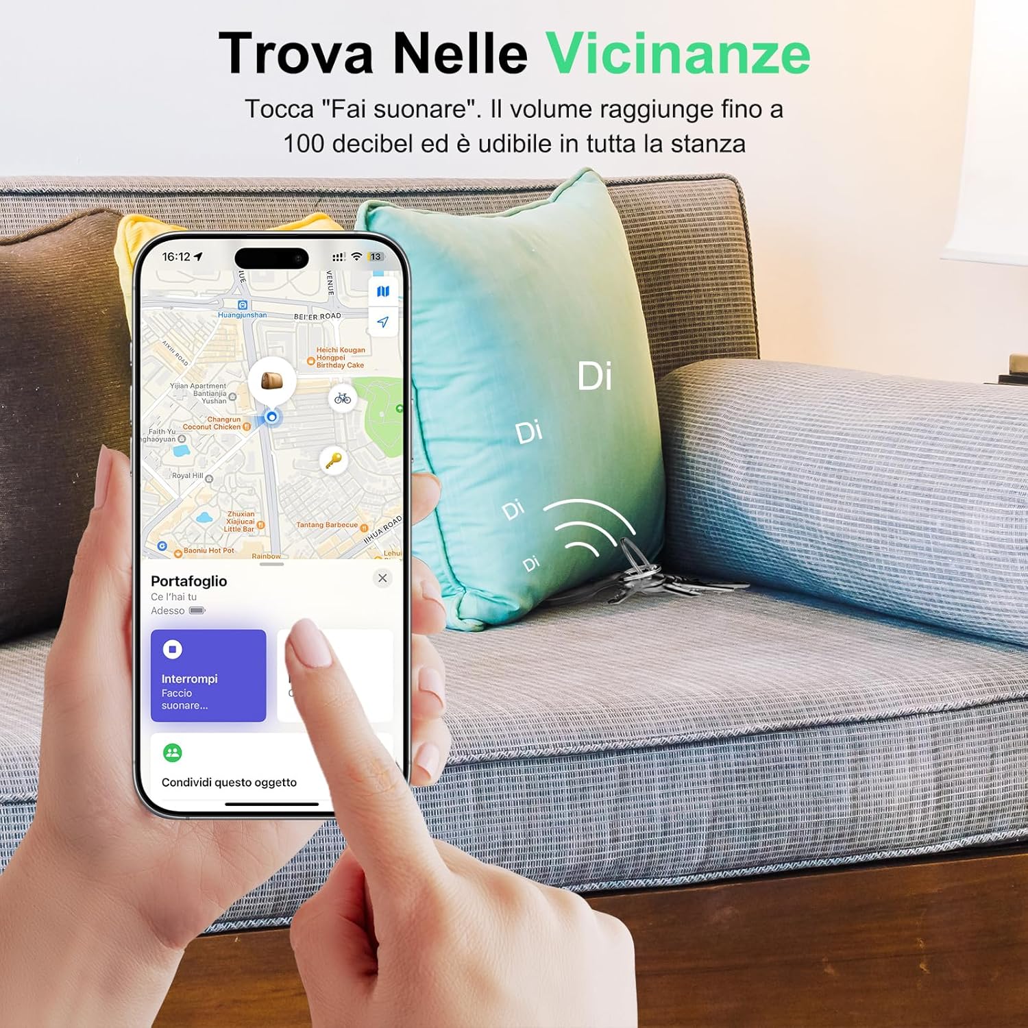 Thumbnail 2 de Bnlei Smart Air Tracker Tag, 4 pezzi