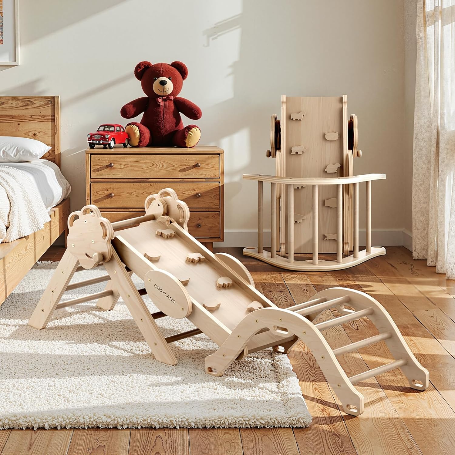 Thumbnail 1 de COSYLAND 8 en 1 Triángulo de Escalada Montessori 18 meses