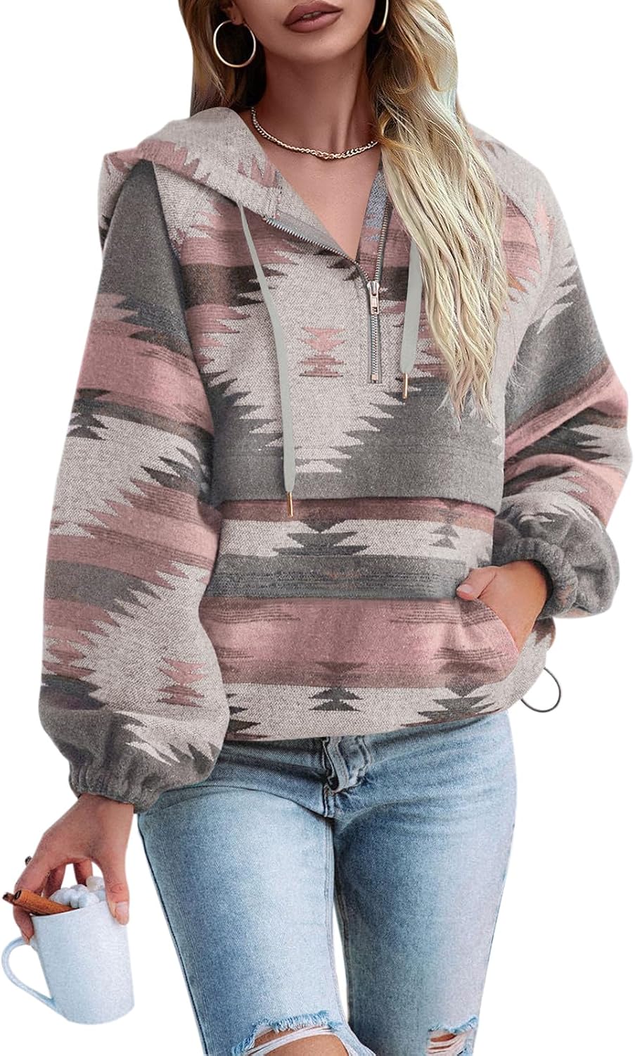 Detalle 2 de Fessceruna Women's Western Hoodie in Polyester